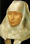 Hans Memling Portrait of an Old Woman painting